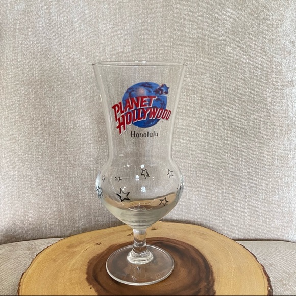 Planet Hollywood HONOLULU Hurricane Cocktail Glass - Picture 3 of 8